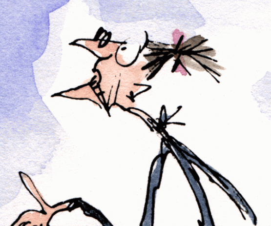 Roald Dahl - Personages - De reuzenperzik - Tante Spijker