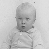 Roald Dahl As A Baby