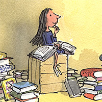 Het leven van Roald Dahl - 1988 - Matilda