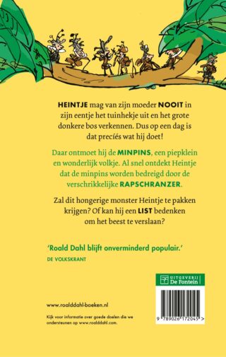 Heintje en de minpins - achterkant